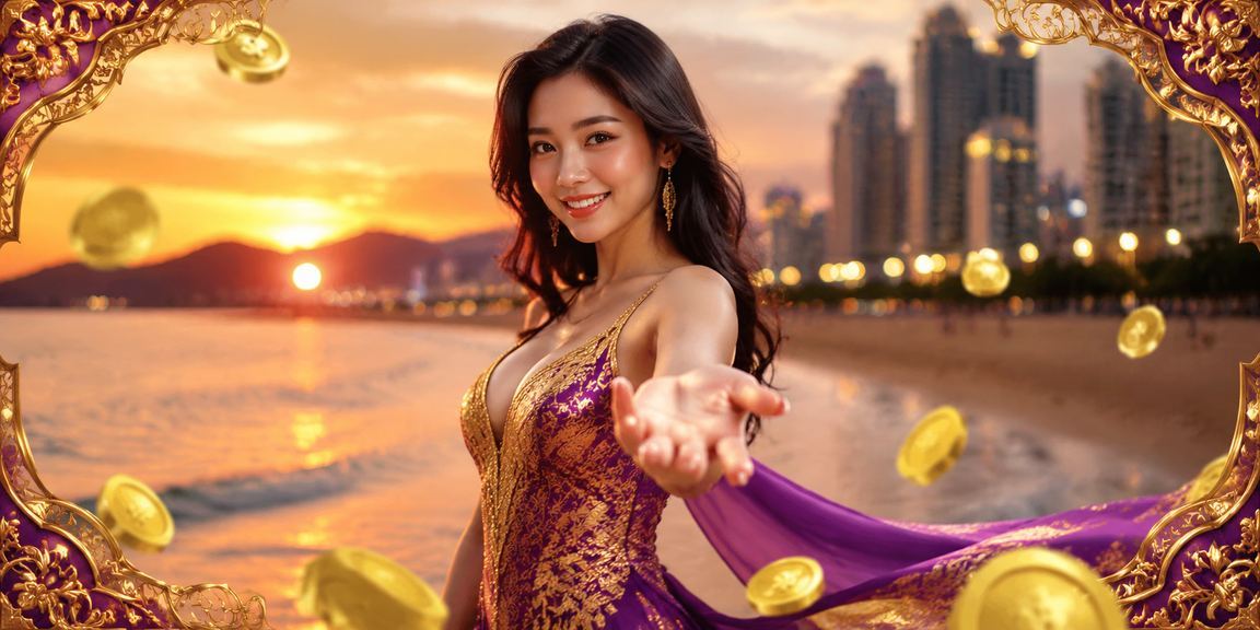 Người dùng tại bãi biển Đà Nẵng nạp tiền và nhận thưởng qua nền tảng giải trí trực tuyến